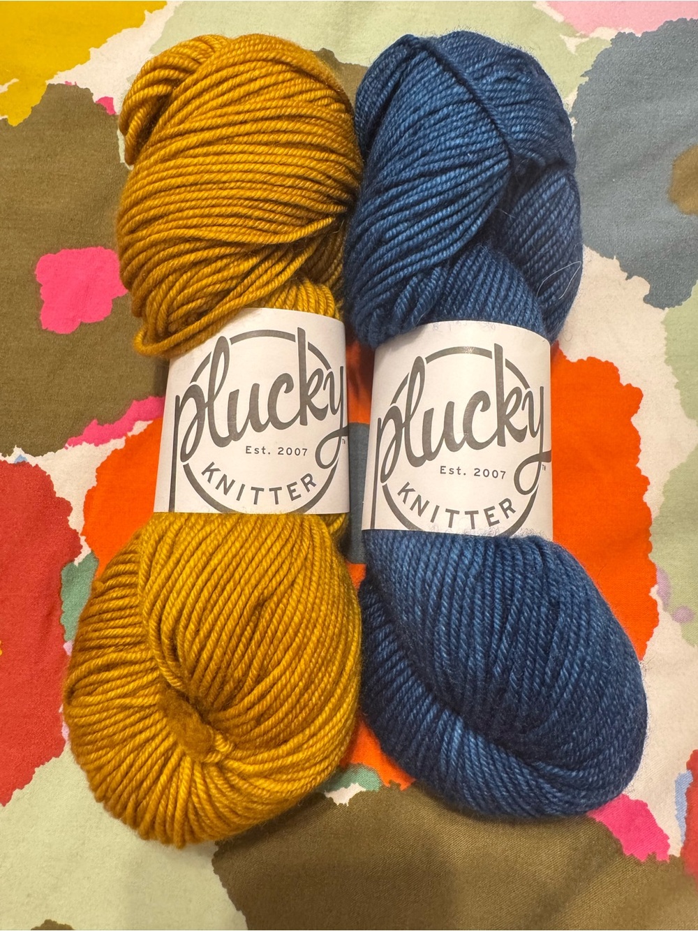 Lot of Primo Worsted from Plucky Knitter SW Merino/Cashmere/Nylon Yarn